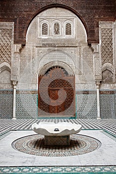 Qarawiyyin Mosque, Fes.