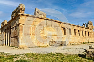 Qasr Al-Abd ancient near the Amman, Jordan