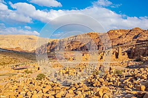 Qasr al Bint in Petra, Jordan