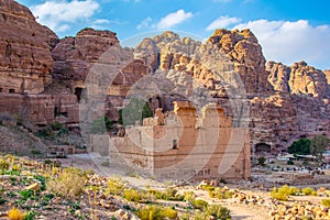 Qasr al Bint in Petra, Jordan