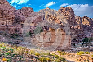 Qasr al Bint in Petra, Jordan