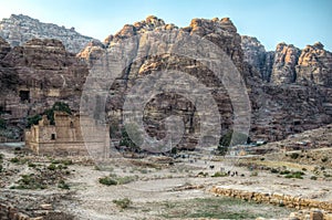 Qasr al Bint in Petra, Jordan