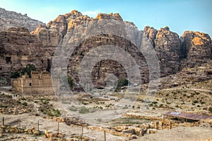 Qasr al Bint in Petra, Jordan