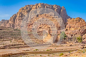 Qasr al Bint in Petra, Jordan