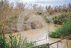 Qasr el Yahud, baptism site, Jordan River in Israel