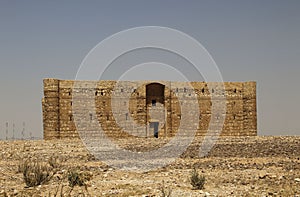 Qasr Kharana, the desert castle in eastern Jordan