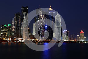 Qatar: Commercial center of Doha photo