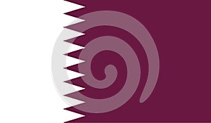 Qatar flag image photo