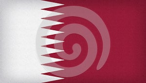 Qatar Flag Wallpapers with Sandstone Texturizer Effect