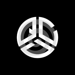 QCD letter logo design on black background. QCD creative initials letter logo concept. QCD letter design photo