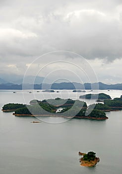 Qiandao Hu or Thousand Island Lake, Zhejiang Province, China