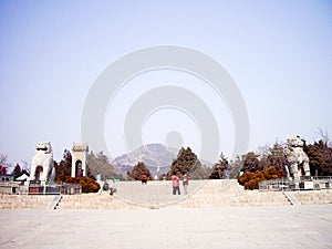 Qianling Mausoleum, Xian, China