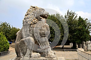 Qianling Mausoleum in Xian city