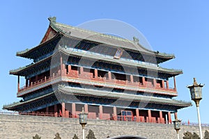 Qianmen tower in beijing