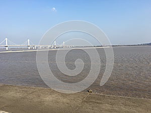 Qiantang River Tide in Hangzhou