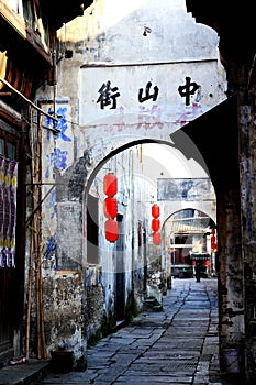 Qianyang ancient town in China