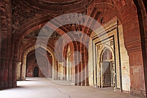 Qila-i-kuna Mosque, Purana Qila, New Delhi photo