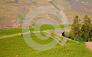 Qilian mountain landscapes