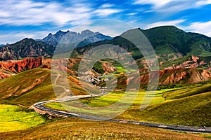 Qilian Mountain overview