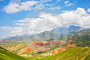 The Qilian Zhuo Mountain scenic spot 3.