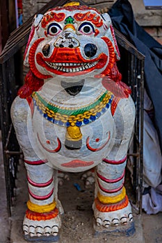 Qilin statue Nepal