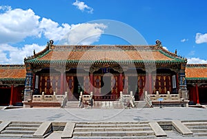 Qing Dynasty palace(chongzheng palace)