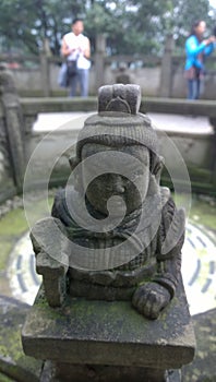 Qingcheng Mountainï¼Sculpture