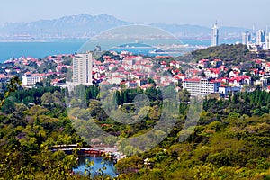 Qingdao cityscape, Shandong, China