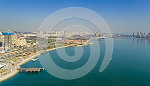 Qingdao coast landscape China