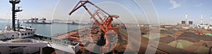 Qingdao port iron ore terminal