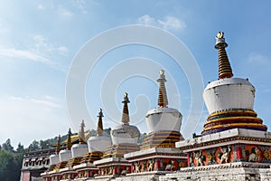 Qinghai kumbum monastery scenery