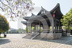 Qingshan(musical instrument hill) play center square