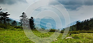 The Qinling Mountain Ridge