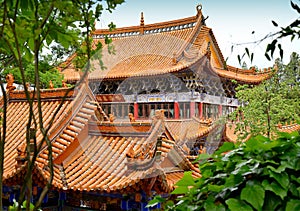 Qiongzhu Temple, Bamboo temple, Kunming, China