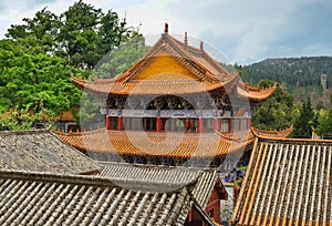 Qiongzhu Temple, Bamboo temple, Kunming, China