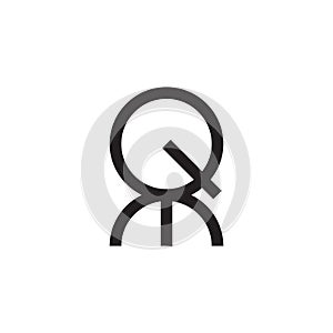 qm initial letter vector logo icon