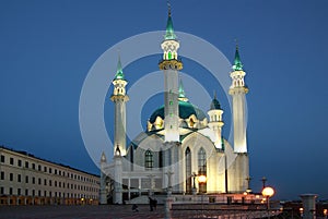 Qol Sharif Mosque in Kazan Kremlin, Tatarstan, Russia