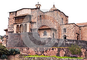 Qoricancha or Qurikancha Cusco or Cuzco town, Peru