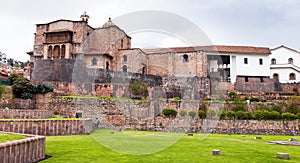 Qoricancha or Qurikancha, Iglesia de santo domingo