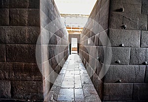 Qorikancha- The Inca temple of the sun -view inside- Cusco -Peru 110