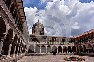 Qorikancha- The Inca temple of the sun-view from the outside- Cusco -Peru 137