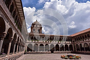 Qorikancha- The Inca temple of the sun-view from the outside- Cusco -Peru 137 photo