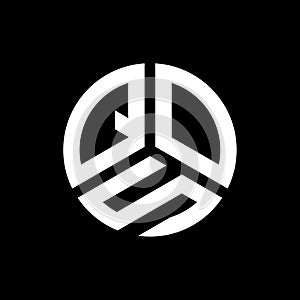 QOS letter logo design on black background. QOS creative initials letter logo concept. QOS letter design photo