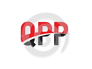 QPP Letter Initial Logo Design Vector Illustration