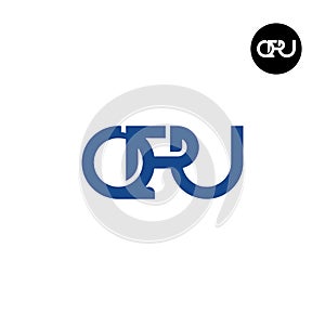 QPU Logo Letter Monogram Design