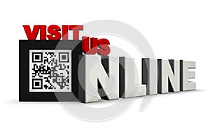 QR Code 3Ds Visit Us Online