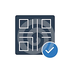 Qr Code Confirm Icon