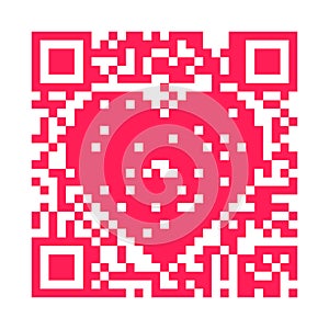 QR Code - Heart