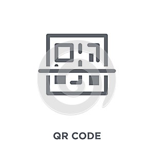 Qr code icon from collection.