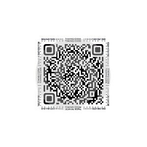 Qr code isolated on white background